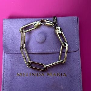 Chain link bracelet from Melinda Maria